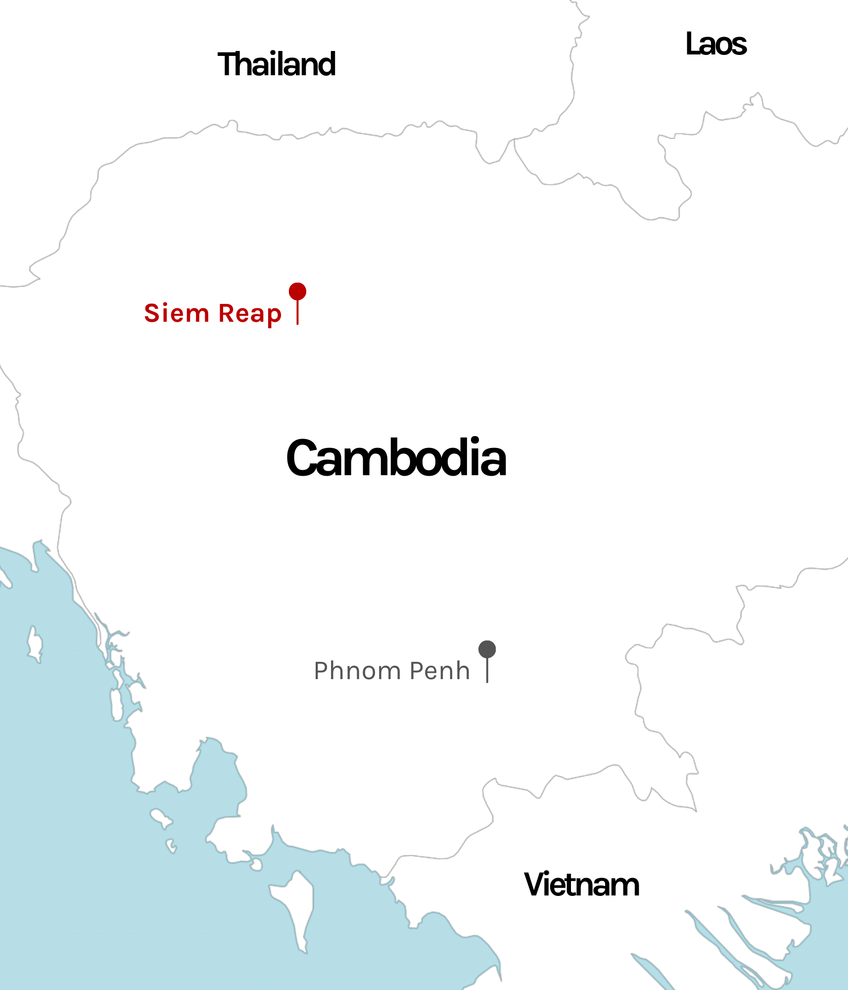 Siem Reap map